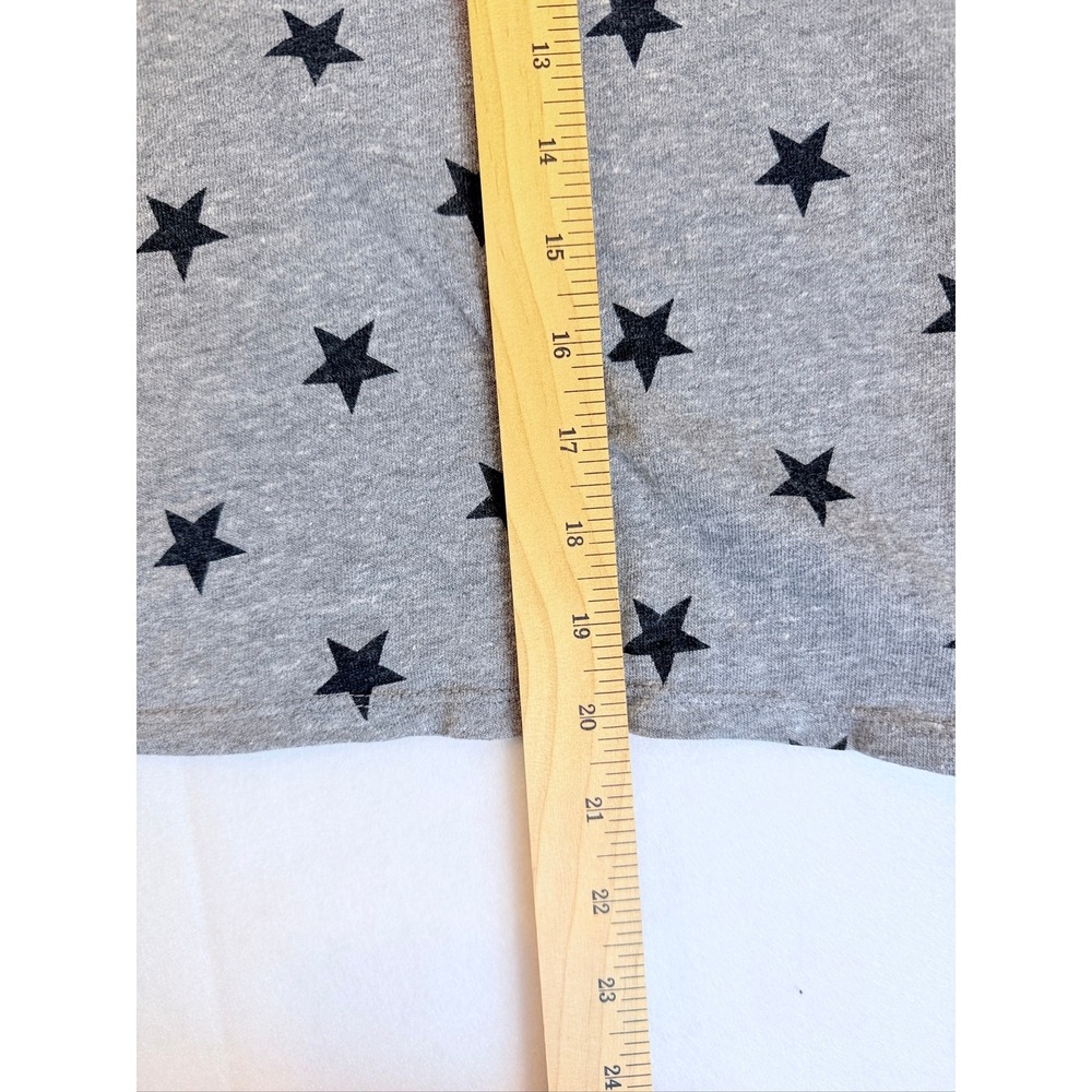 Alternative Apparel Florida Gators Tee Women Large Gray Star Print Cropped Top - Picture 7 of 8